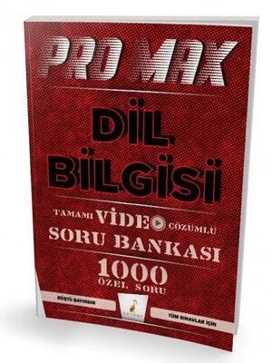 Pelikan Yayınları Tüm Sınavlar İçin Promax Dil Bilgisi  Soru Bankası