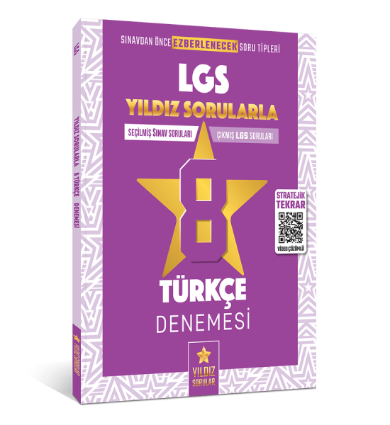 Yıldız Sorular 8. Sınıf LGS Türkçe 8 Deneme