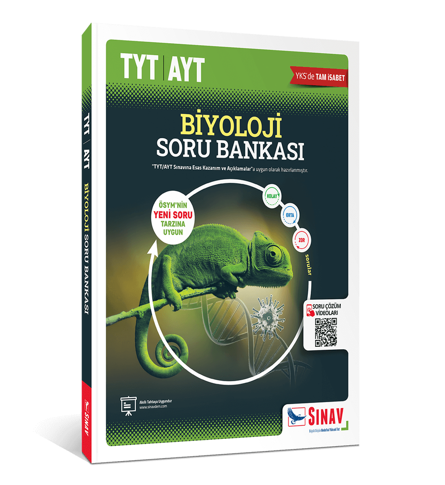 Sınav Yayınları TYT AYT Biyoloji Soru Bankası