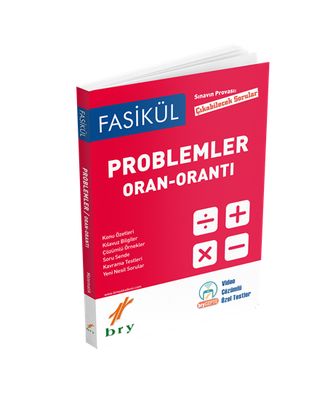 Birey Yayınları Problemler Oran-Orantı Fasikülü