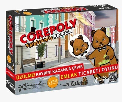 Çekirdek Zeka Corepoly Kaybedende Kazanır Oyunu