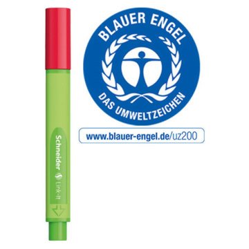 Schneider Link It 0.4 mm Kırmızı Mini Fineliner Kalem