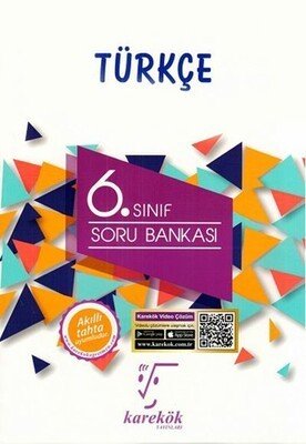 Karekök Yayınları 6. Sınıf Türkçe Soru Bankası