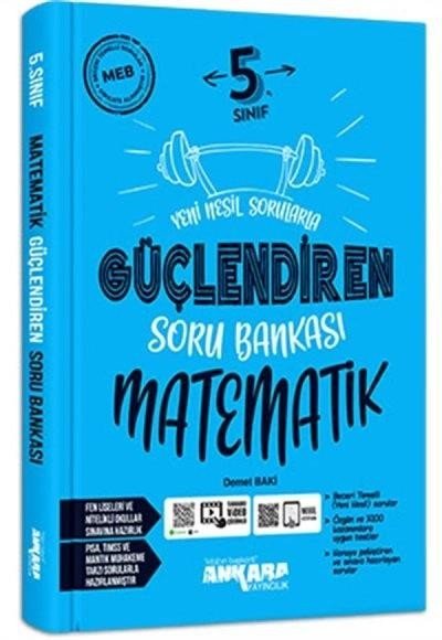 Ankara Yayıncılık 5. Sınıf Matematik Güçlendiren Soru Bankası
