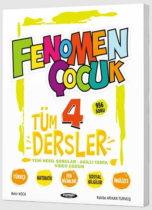 Fenomen Yayınları 4. Sınıf Tüm Dersler Soru Bankası