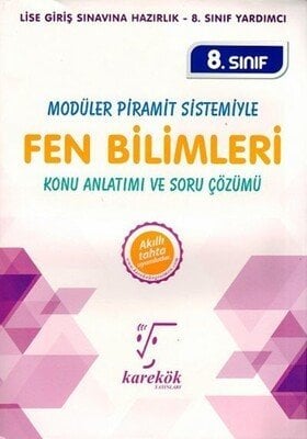 Karekök Yayınları 8. Sınıf LGS Fen Bilimleri Konu Anlatımı ve Soru Çözümü