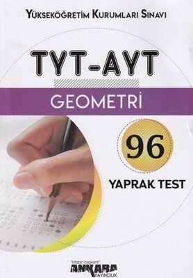 Ankara Yayıncılık TYT AYT Geometri Yaprak Test