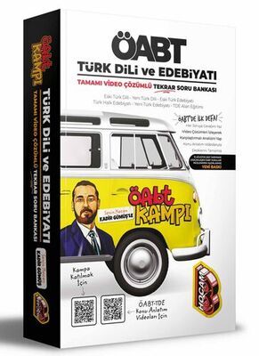 Benim Hocam Yayınları ÖABT Türk Dili ve Edebiyatı Kamp Tamamı Video Çözümlü Soru Bankası