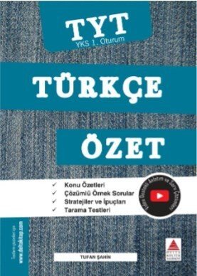 Delta Kültür Yayınları TYT Türkçe Özet