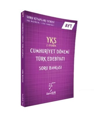 Karekök Yayınları AYT Cumhuriyet Dönemi Türk Edebiyatı Soru Bankası