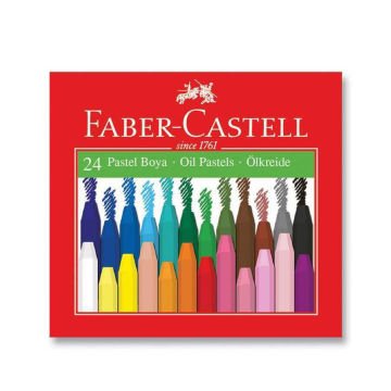 Faber Castell 24 Renk Karton Kutulu Pastel Boya