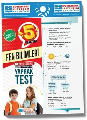 Evrensel İletişim Yayınları 5. Sınıf Fen Bilimleri Video Çözümlü Yaprak Test