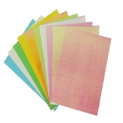 Keskin Color Pastel Rainbow A4 Karışık 10 Renk Elişi Kağıdı