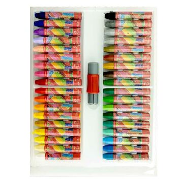Faber Castell Plastik Çantalı 36 Renk Pastel Boya