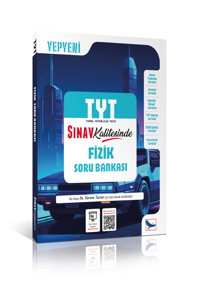 Senin Kitabın Sınav Kalitesinde TYT Fizik Cyberpunk Soru Bankası