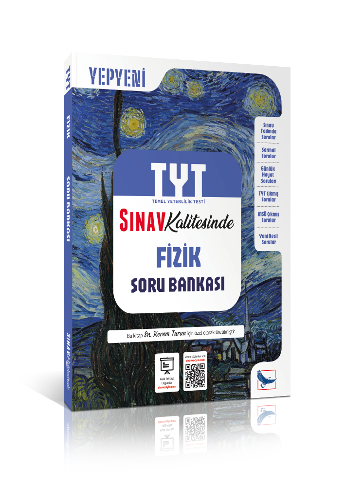 Senin Kitabın Sınav Kalitesinde TYT Fizik Van Gogh Soru Bankası