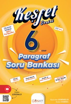 Günay Yayınları 6. Sınıf Paragraf Keşfet Soru Bankası