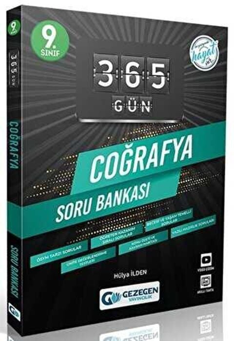 Gezegen Yayınları 9. Sınıf Coğrafya 365 Gün Soru Bankası