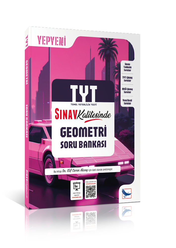 Senin Kitabın Sınav Kalitesinde TYT Geometri Miami Soru Bankası