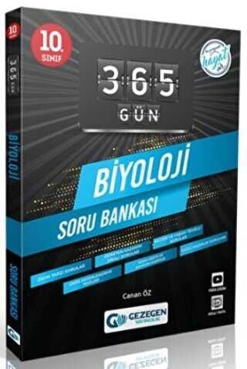 Gezegen Yayınları 10. Sınıf Biyoloji 365 Gün Soru Bankası