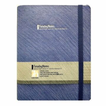 Gıpta Faraday Notes Spiralli Mor Sert Kapak 120 Yaprak 17*24 Kareli Defter