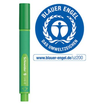 Schneider Link It 1.0 mm Yeşil Mini Fineliner Kalem