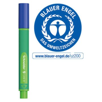 Schneider Link It 1.0 mm Mavi Mini Fineliner Kalem