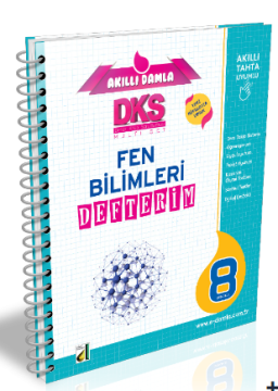Damla Yayınları 8. Sınıf DKS 4B Fen Bilimleri Defterim