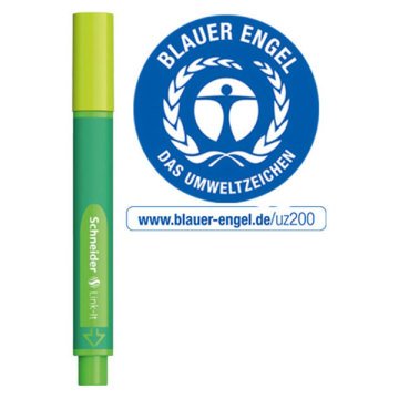 Schneider Link It 1.0 mm Elma Yeşili Mini Fineliner Kalem
