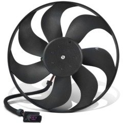 ELEK-FAN MOTOR 390MM 1.2-1.4-1.6 16V / POLO 01-09 / CORDOBA 02-09 / FABIA 99-08 / ROOMSTER 06-15 /