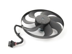 ELEK-FAN MOTOR 345 MM / POLO 1.4-1.6 95-99 / POLO 1.4-1.9TDI 01> / ROOMSTER 06-10 / FABIA 99-08 /