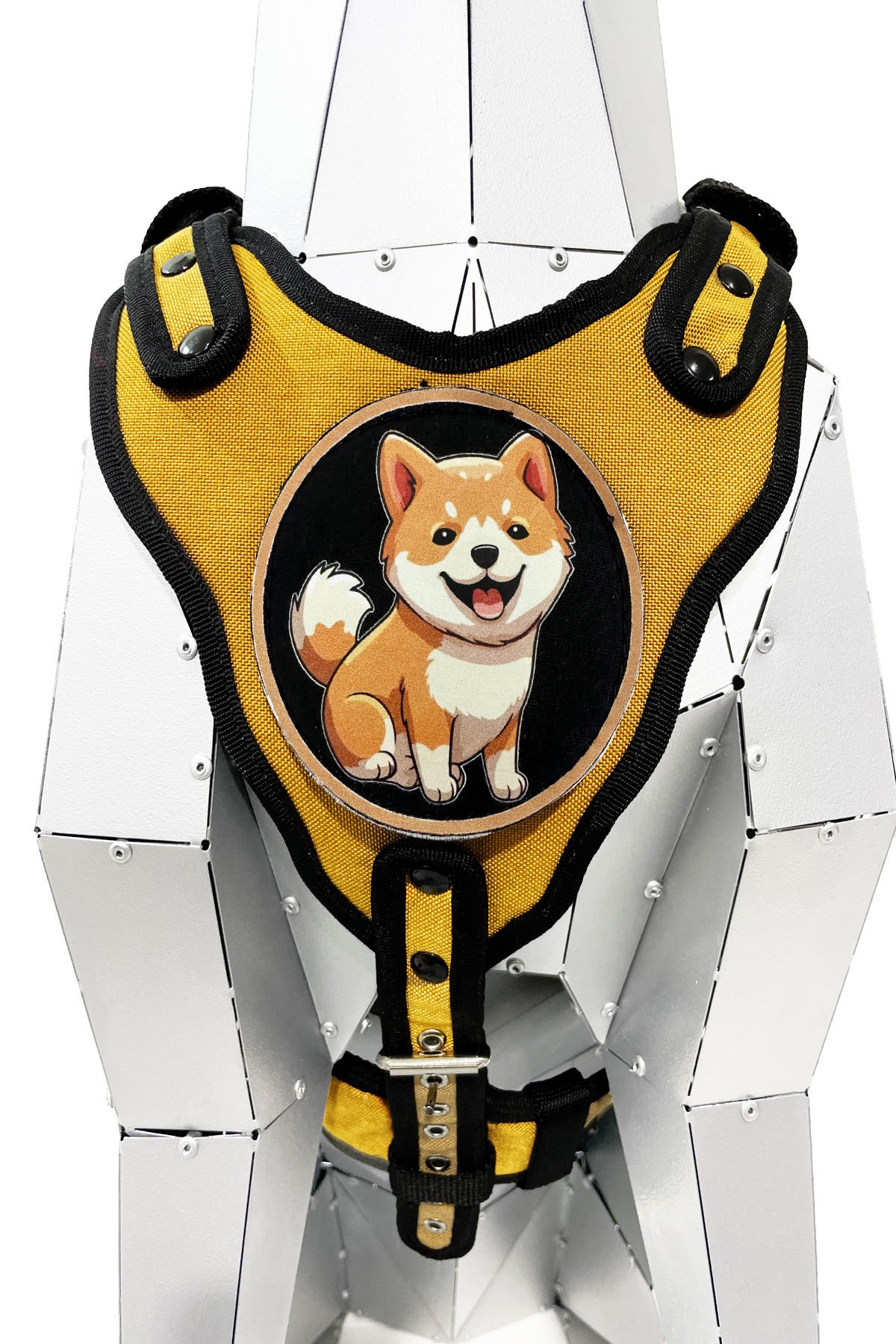 Hardal Shiba Inu Köpek Göğüs Tasması