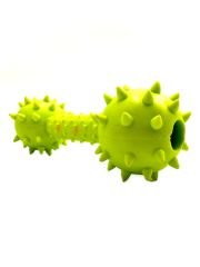 Diş Kaşıma Tartar Önleyici Zilli Dumbell Köpek Eğitim Oyuncağı