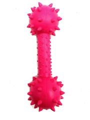 Diş Kaşıma Tırtırlı Yüzey Zilli Dumbell Köpek Oyuncağı