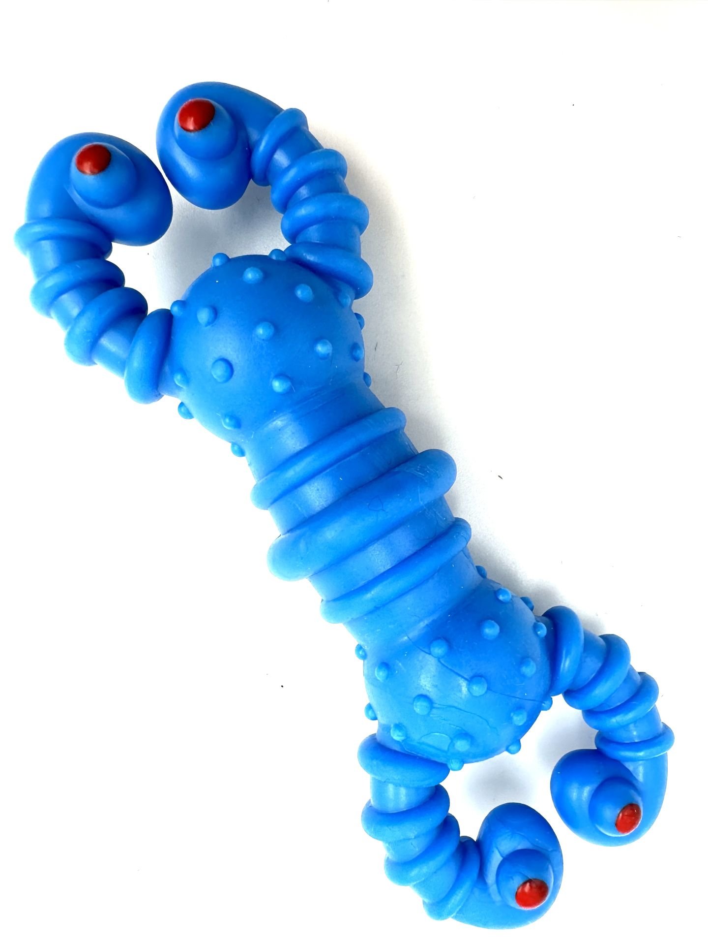 12CM Istakoz Diş Kaşıma Tartar Temizleme Köpek Oyuncağı