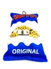 Ruffus Cips Şeklinde Sesli Hışırtılı Peluş Cips Köpek Oyuncağı