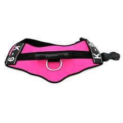 Pembe K9 Köpek Göğüs Tasması