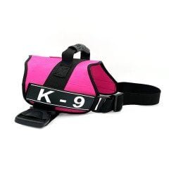 Pembe K9 Köpek Göğüs Tasması
