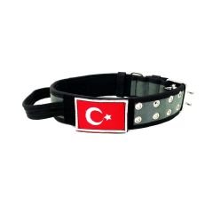 Gri Kulplu Taktik K9 Köpek Tasması