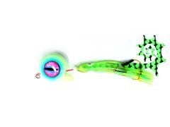 Captain 3644 Cornea UV 3D Eye 100gr Tai Rubber Slider Jig