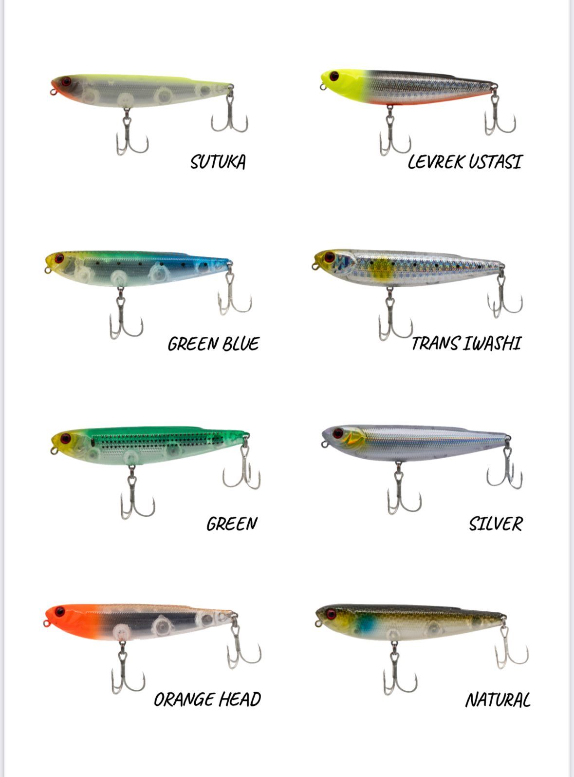 Fish Master Wakiza 9cm 12gr Su Üstü Maket Yem