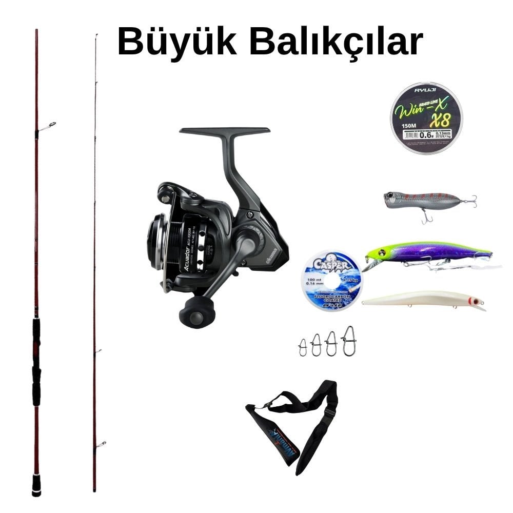 Büyük Balıkçıları Olta Seti Okuma Kalitesiyle
