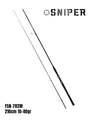 Fujin Sniper 210cm 10-40gr Spin Kamış FSN-702M