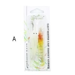 Captain 3063 Silikon Karides Takım 10cm Suni Yem 2'li Set