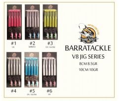 Barra Tackle V8 8cm 5.5gr Silikon Yem
