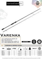 NANIWAOSAKASHI VARENKA 2,10CM 5-20GR 2PCS OLTA KAMISI
