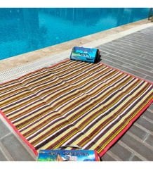 Portatif Piknik Hasırı hali Kilim 200x150 ebatlarında hasır