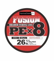 NaniwaOsaka Shi Fusion 8X PE Braided Fishing Line 135mt