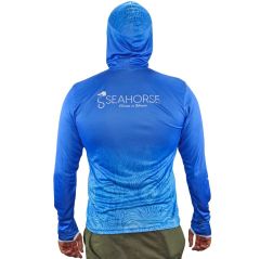 Sea Horse W.W Pro Angler Uv T-Shrt Sky B. XLarge