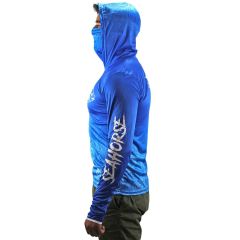 Sea Horse W.W Pro Angler Uv T-Shrt Sky B. XLarge